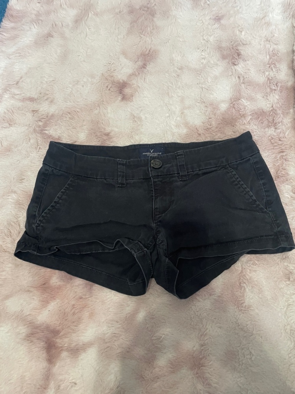 Women’s Black Casual Cotton Shorts